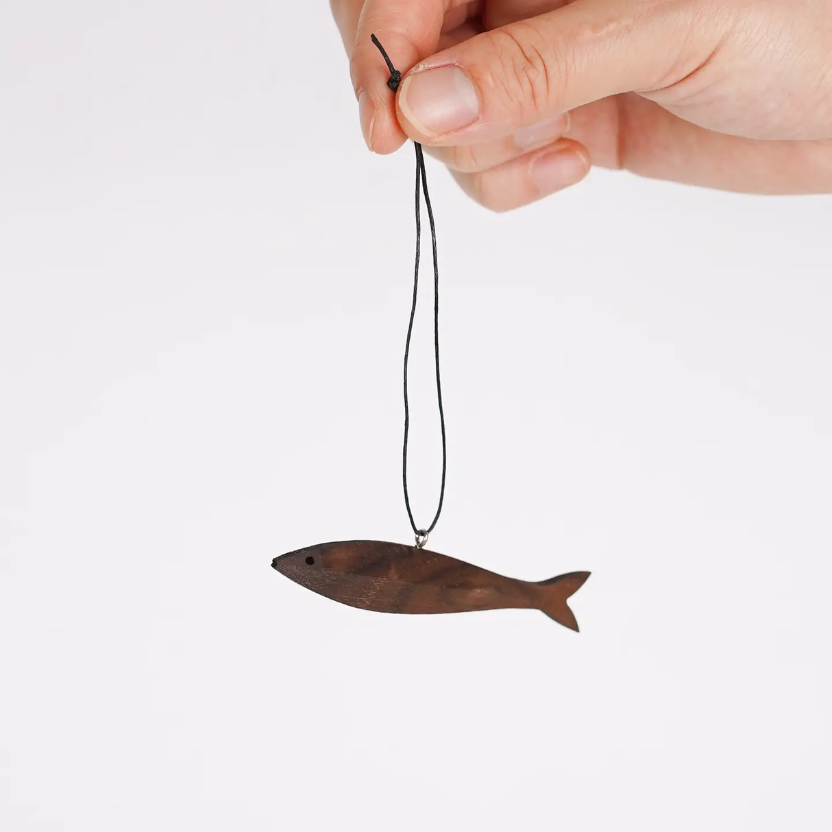 Wooden Sardine Ornament