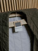 Hanten Padded Kimono in Olive Green from Bellewaera at Pinch in Northampton, MA