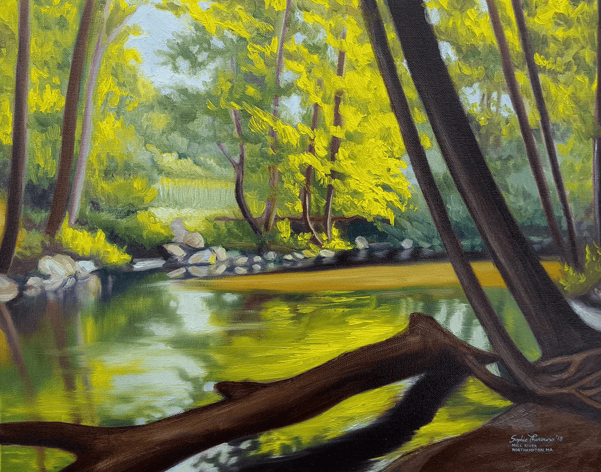 Mill River Massachusetts 11x14 Print at PINCH