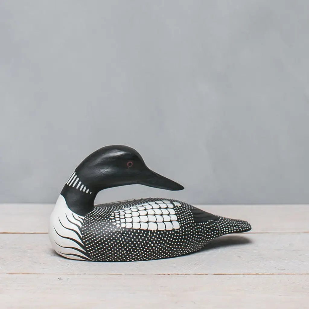 Medium Loon with Head Turned
