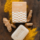 Turmeric Soap from Ten Thousand Villages at Pinch in Northampton, MA