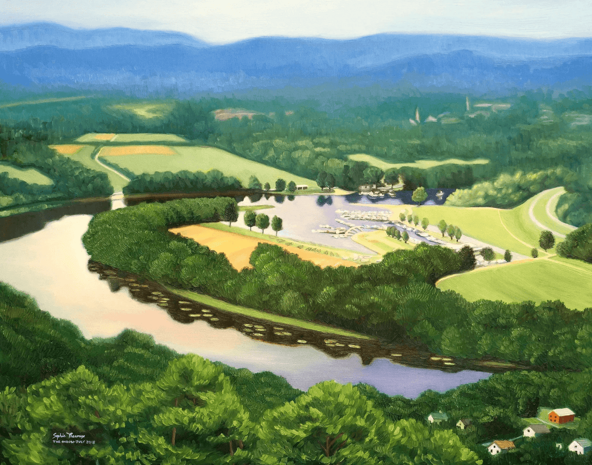 Oxbow Summer, Massachusetts, 11x14 Print at PINCH