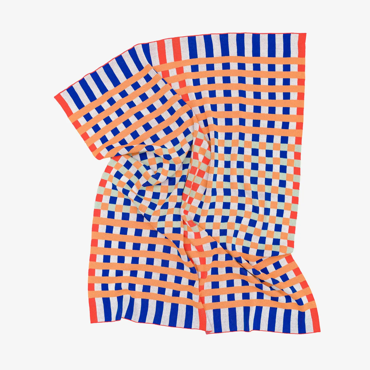 Square Square Knit Throw