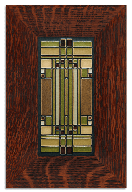 Tile 4x8 Skylight Brown from Motawi Tileworks at Pinch in Northampton, MA