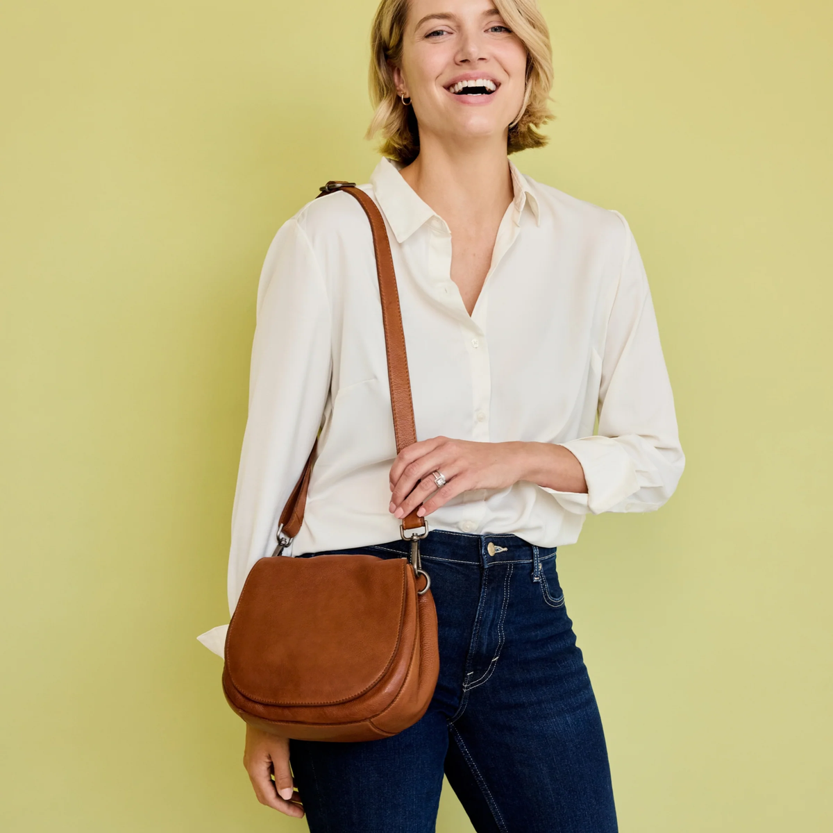 Ridge Leather Bag