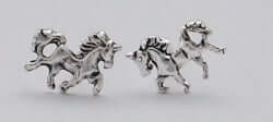 Unicorn Earring in Sterling Silver at PINCH