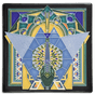 Tile 8x8 Imperial Peacock from Motawi Tileworks at Pinch in Northampton, MA