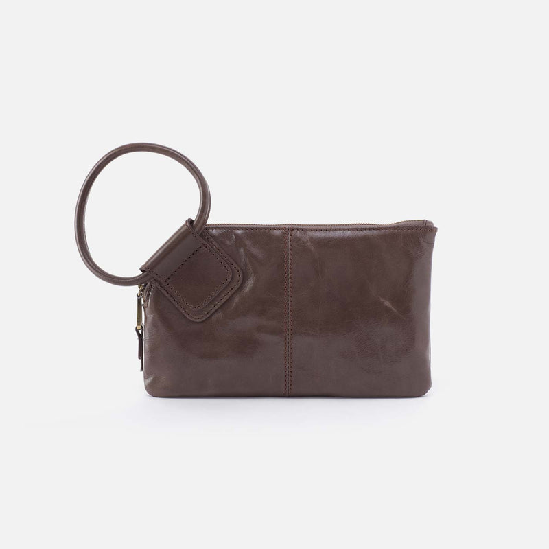 Sable Leather Wristlet at PINCH