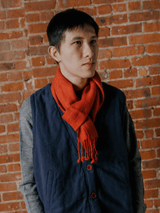 Hanten Padded Vest in Blue from Bellewaera at Pinch in Northampton, MA