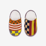 Pattern Patch Slide Slippers in Desert L/XL