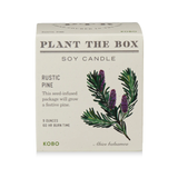 Rustic Pine Plant the Box Candle