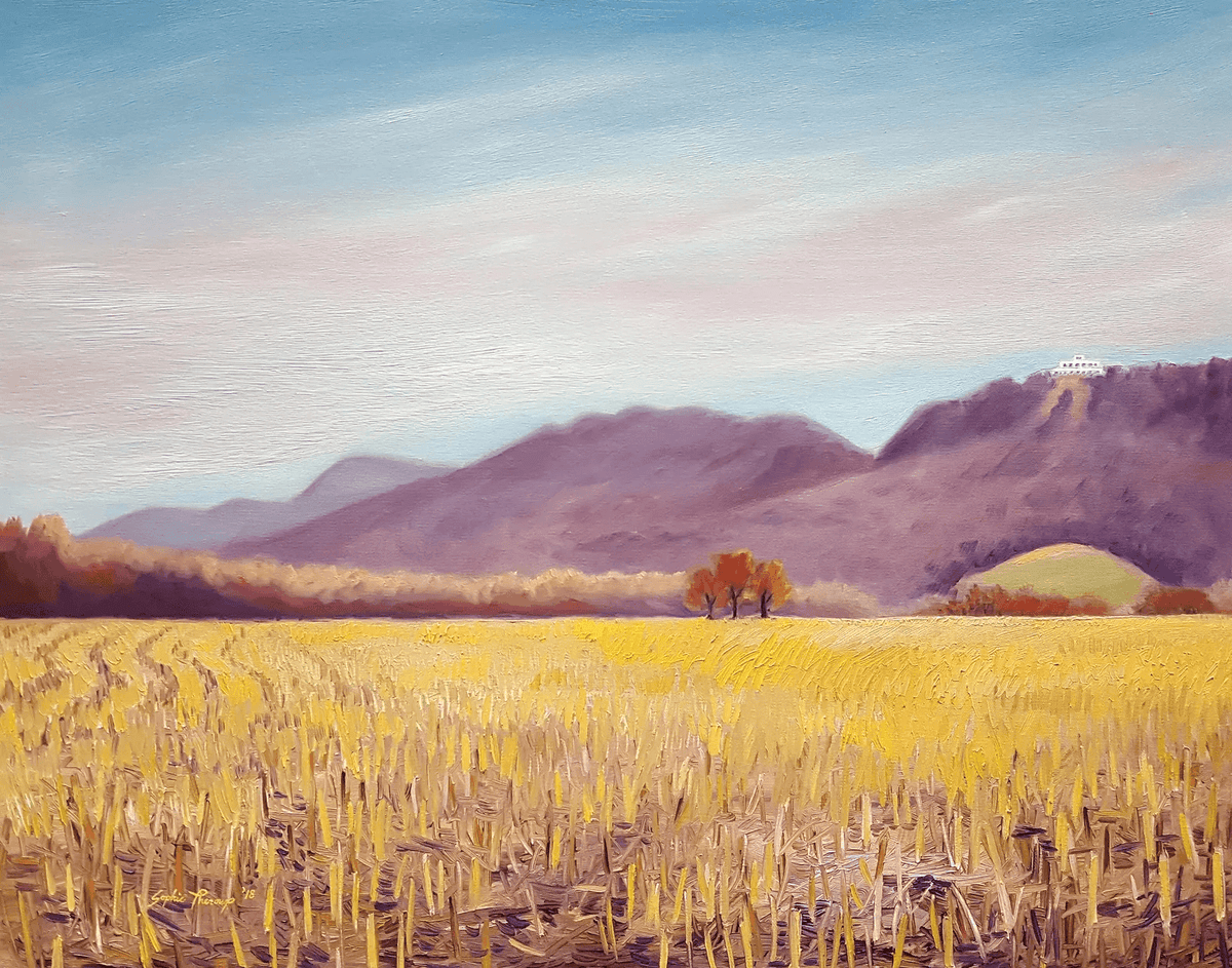 The Summit House from Northampton Meadows, MA 11x14 Print at PINCH