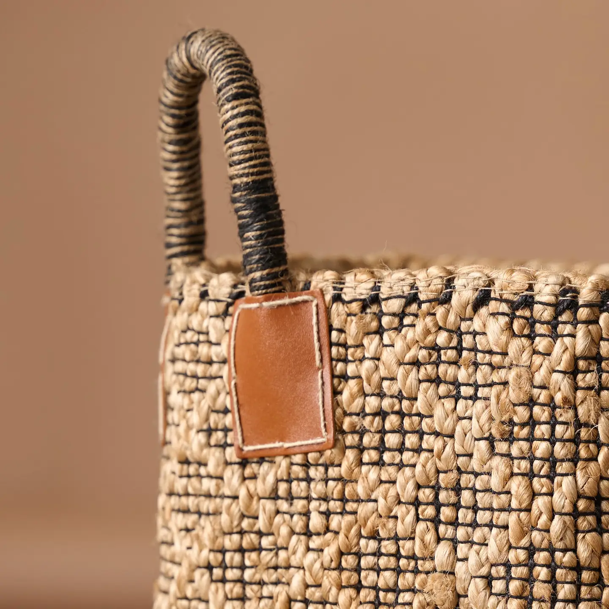 Bahana Handled Jute Basket 12"