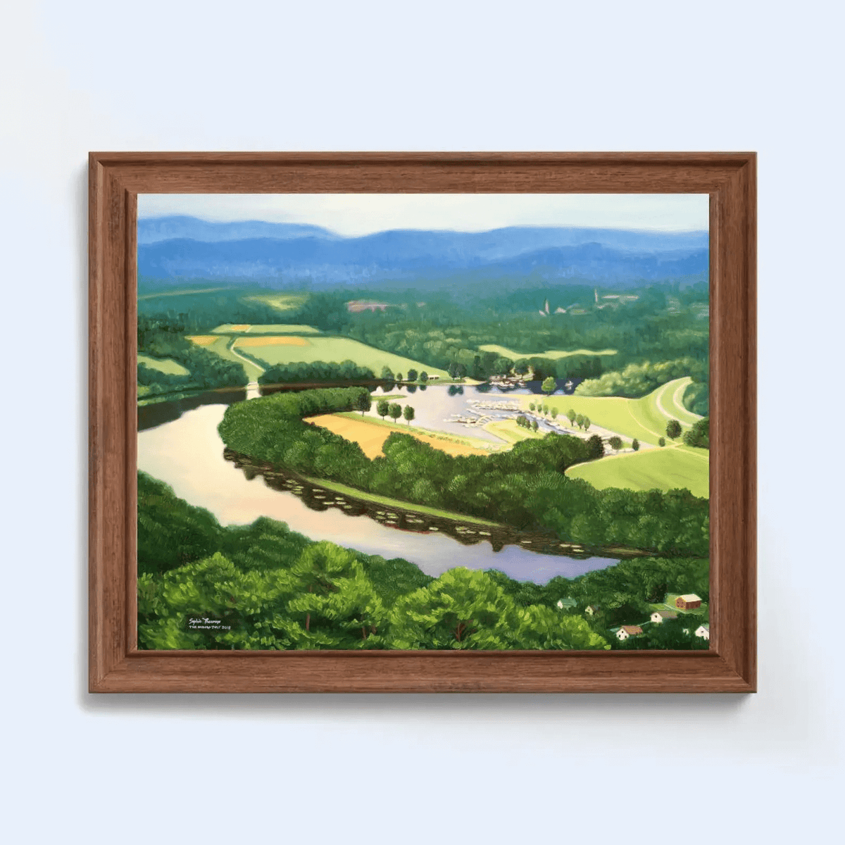 Oxbow Summer, Massachusetts, 11x14 Print at PINCH