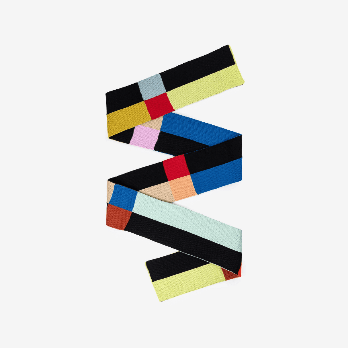 Skinny Chroma Scarf in Black