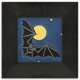 Bat and the Moon 6x6 Tile from Motawi Tileworks at Pinch in Northampton, MA