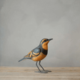 Varied Thrush Wooden Statue from Aviologie at Pinch in Northampton, MA