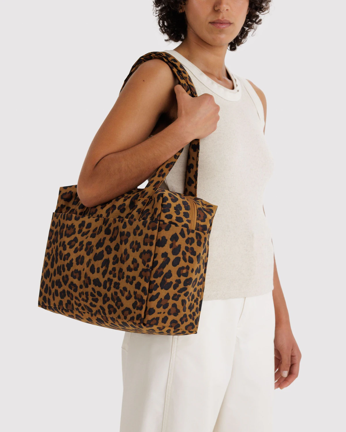 Everyday Cloud Bag in Leopard
