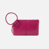 Sable Leather Wristlet