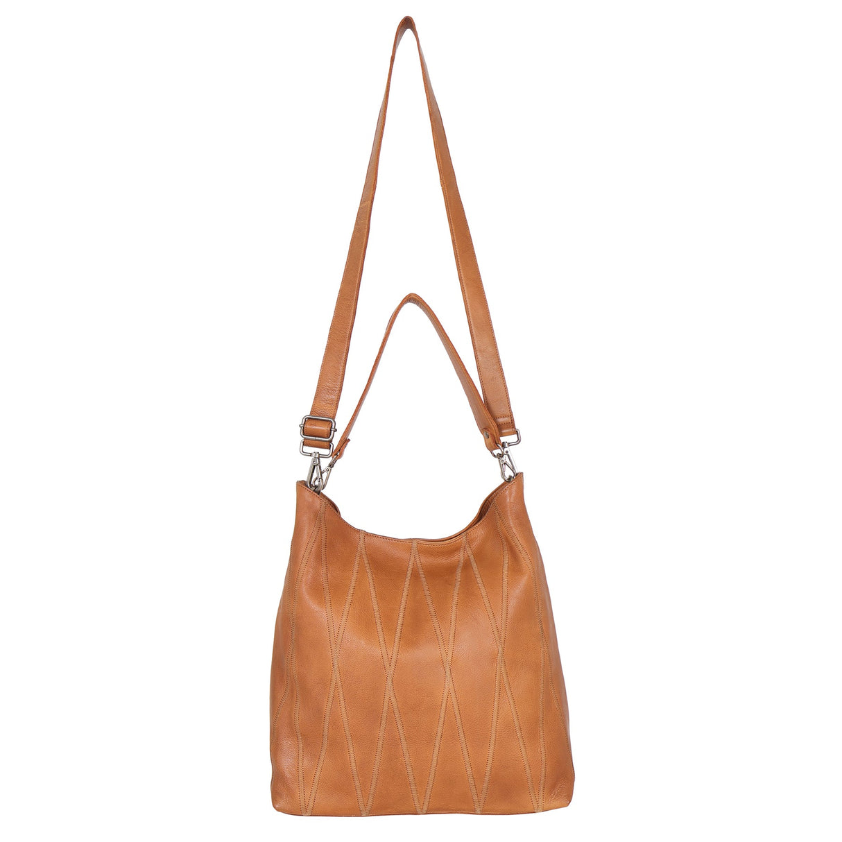 Bree Diamond Leather Bag