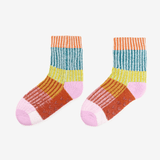 Mosaic House Socks L/XL in Rust Lilac