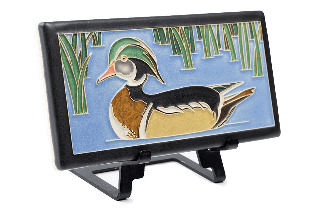 Wood Duck 4x8 Tile from Motawi Tileworks at Pinch in Northampton, MA