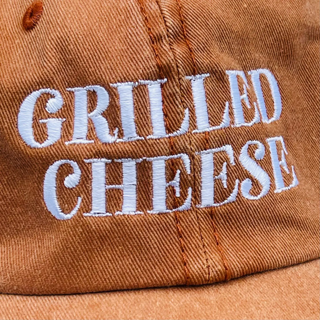Grilled Cheese Hat in Orange