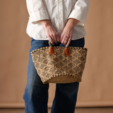 Bahana Handled Jute Basket 10"