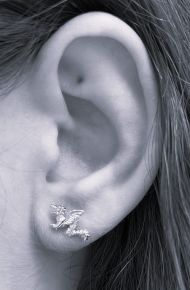 Dragon Earrings 14k Gold Fill