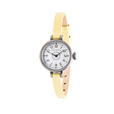 Mabel Watch in Metallic Light Yellow