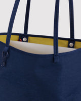 Medium Reversible Tote in Navy Mix