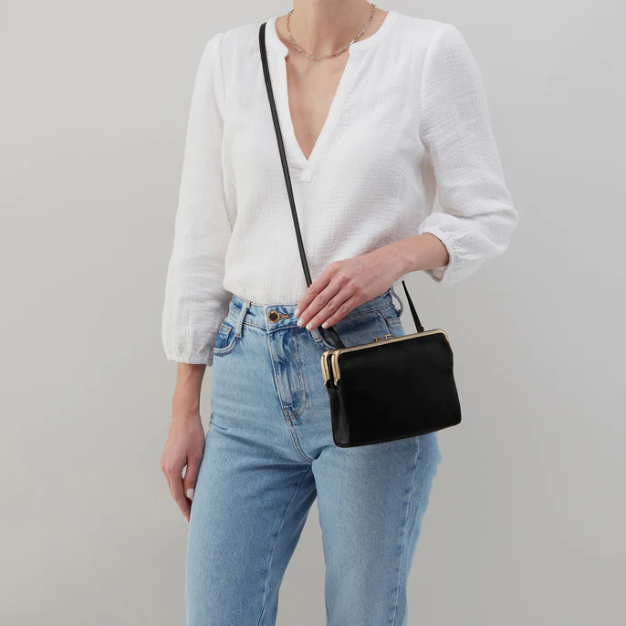 Lauren leather crossbody sales bag