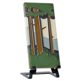 Pine Forest 4x8 Vertical Tile from Motawi Tileworks at Pinch in Northampton, MA