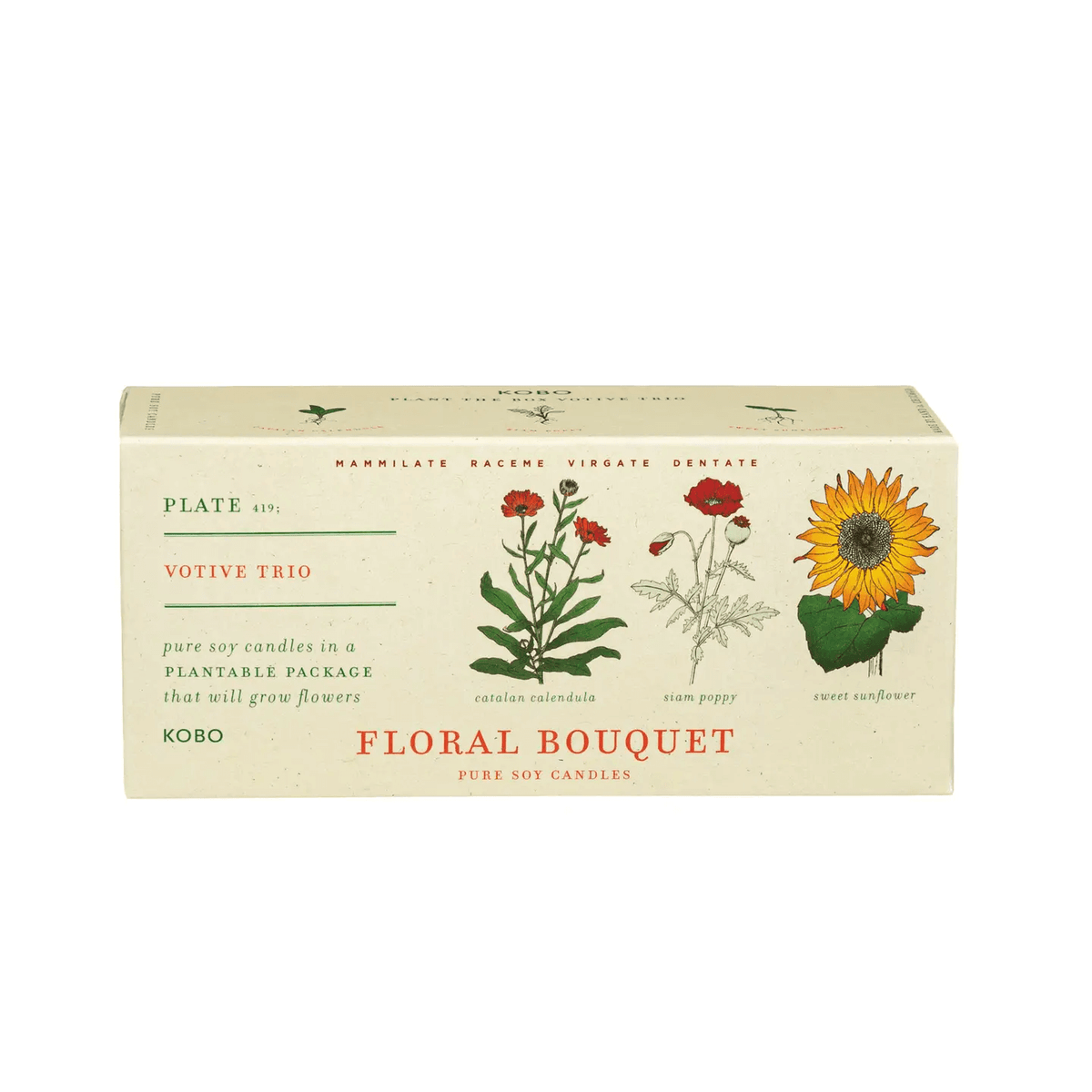 Floral Bouquet Votive Trio at PINCH