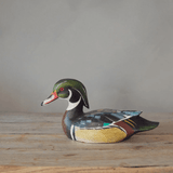 Wood Decoy-Style Duck 9.5" from Aviologie at Pinch in Northampton, MA
