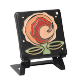 Cosmic Bloom 4x4 Tile in Pink