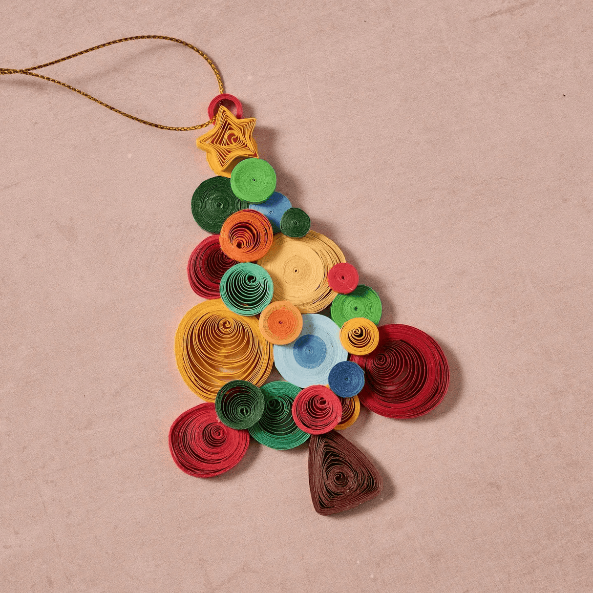 Banh Quilled Tree Ornament from Ten Thousand Villages at Pinch in Northampton, MA