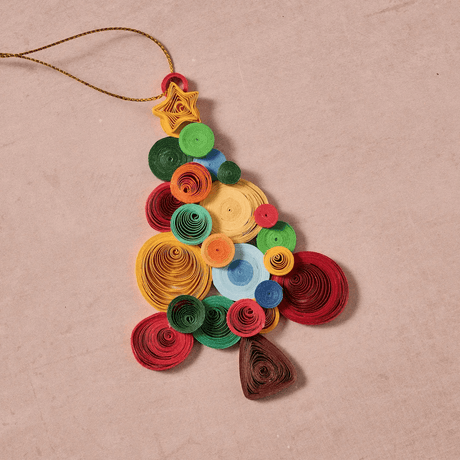Banh Quilled Tree Ornament from Ten Thousand Villages at Pinch in Northampton, MA