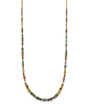 Gold Fill Necklace with Turquoise, Goldstone, and Garnet from Chipita at Pinch in Northampton, MA