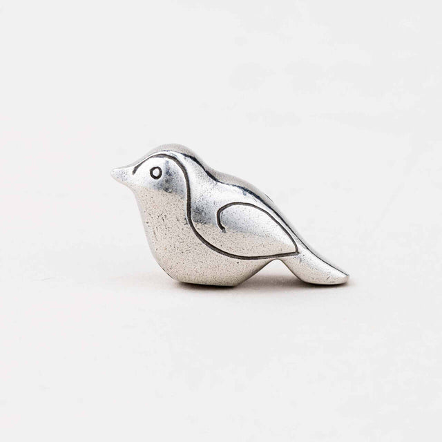 Mini Bird Netsuke from Danforth Pewter at Pinch in Northampton, MA