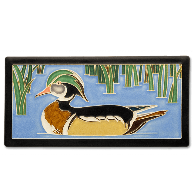 Wood Duck 4x8 Tile from Motawi Tileworks at Pinch in Northampton, MA