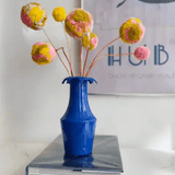 Yellow & Pink Pom Flower Bouquet