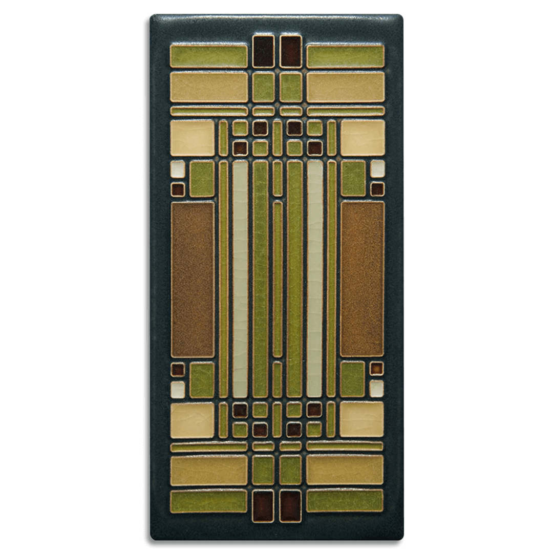 Tile 4x8 Skylight Brown from Motawi Tileworks at Pinch in Northampton, MA