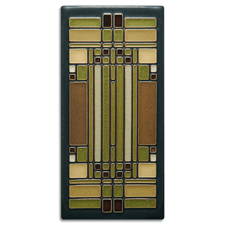 Tile 4x8 Skylight Brown from Motawi Tileworks at Pinch in Northampton, MA