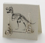 T. Rex Earrings in Sterling Silver