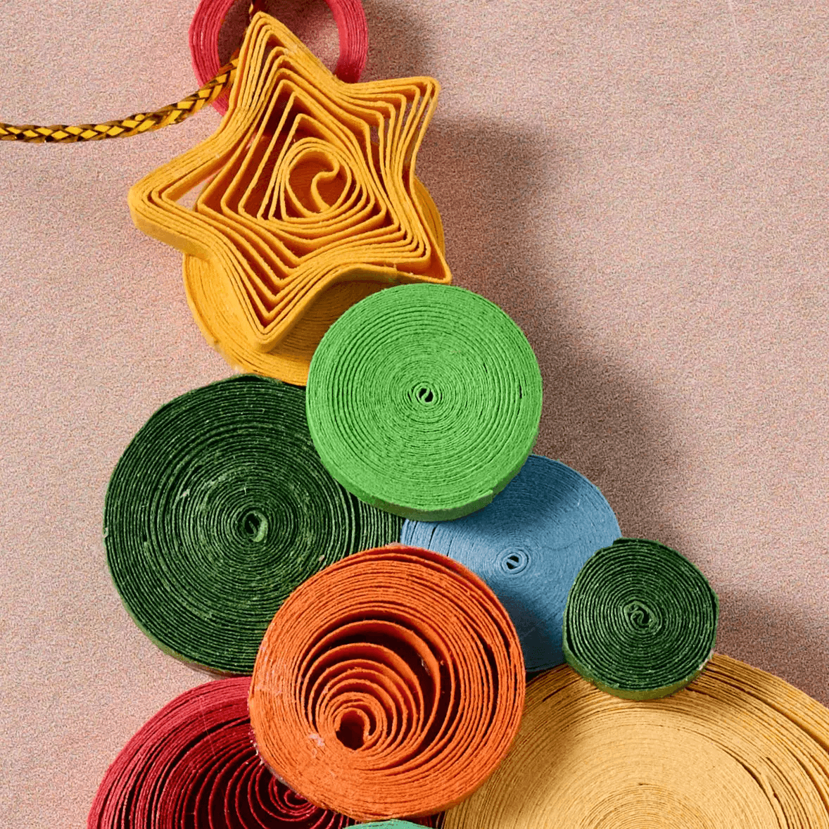Banh Quilled Tree Ornament from Ten Thousand Villages at Pinch in Northampton, MA