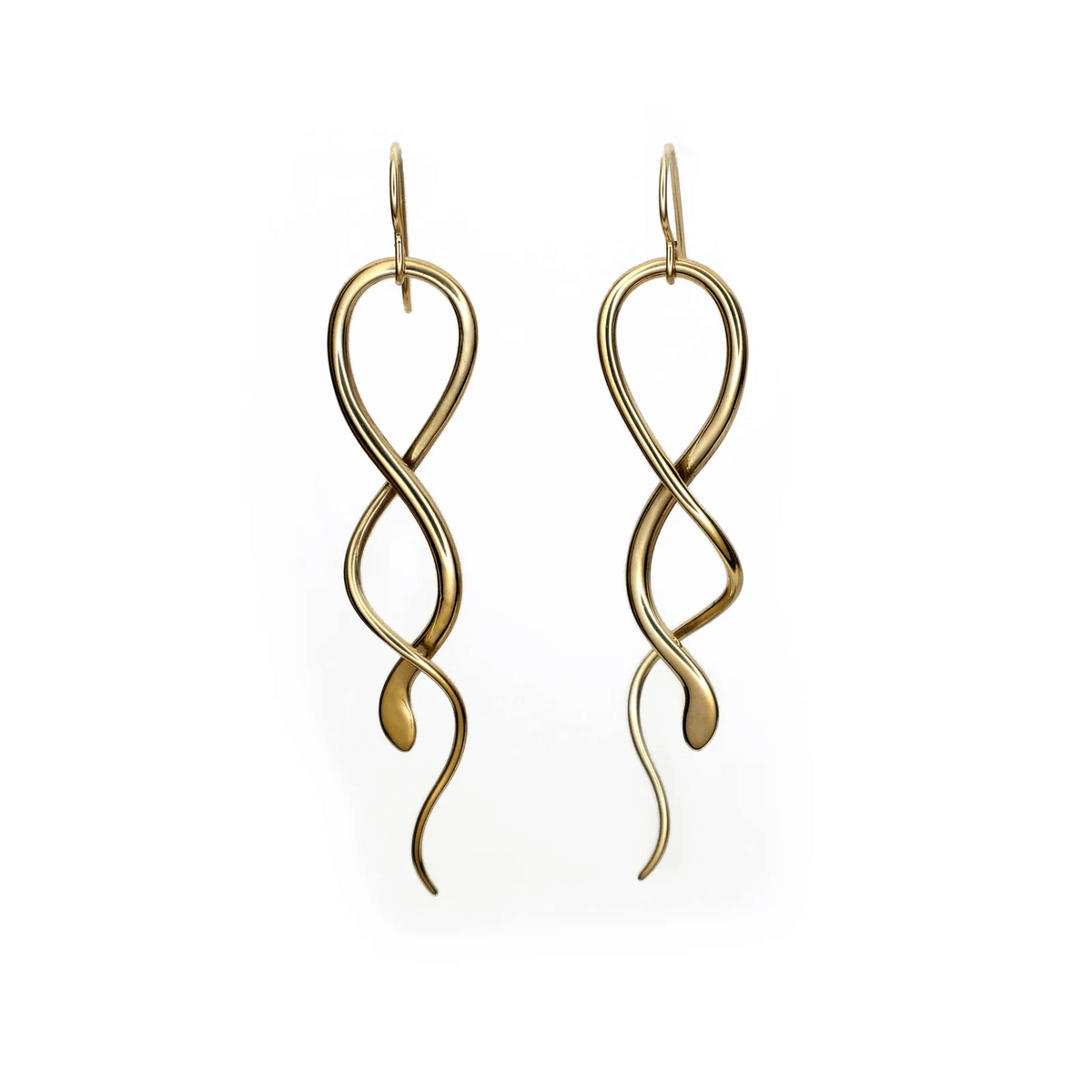 Earrings Python | Artisan Dangle Earrings | Pottery & Jewelry Gift Shop ...