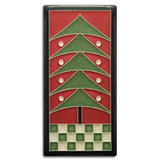 Tile 4x8 Dard Hunter Tree in Red from Motawi Tileworks at Pinch in Northampton, MA