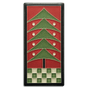 Tile 4x8 Dard Hunter Tree in Red from Motawi Tileworks at Pinch in Northampton, MA