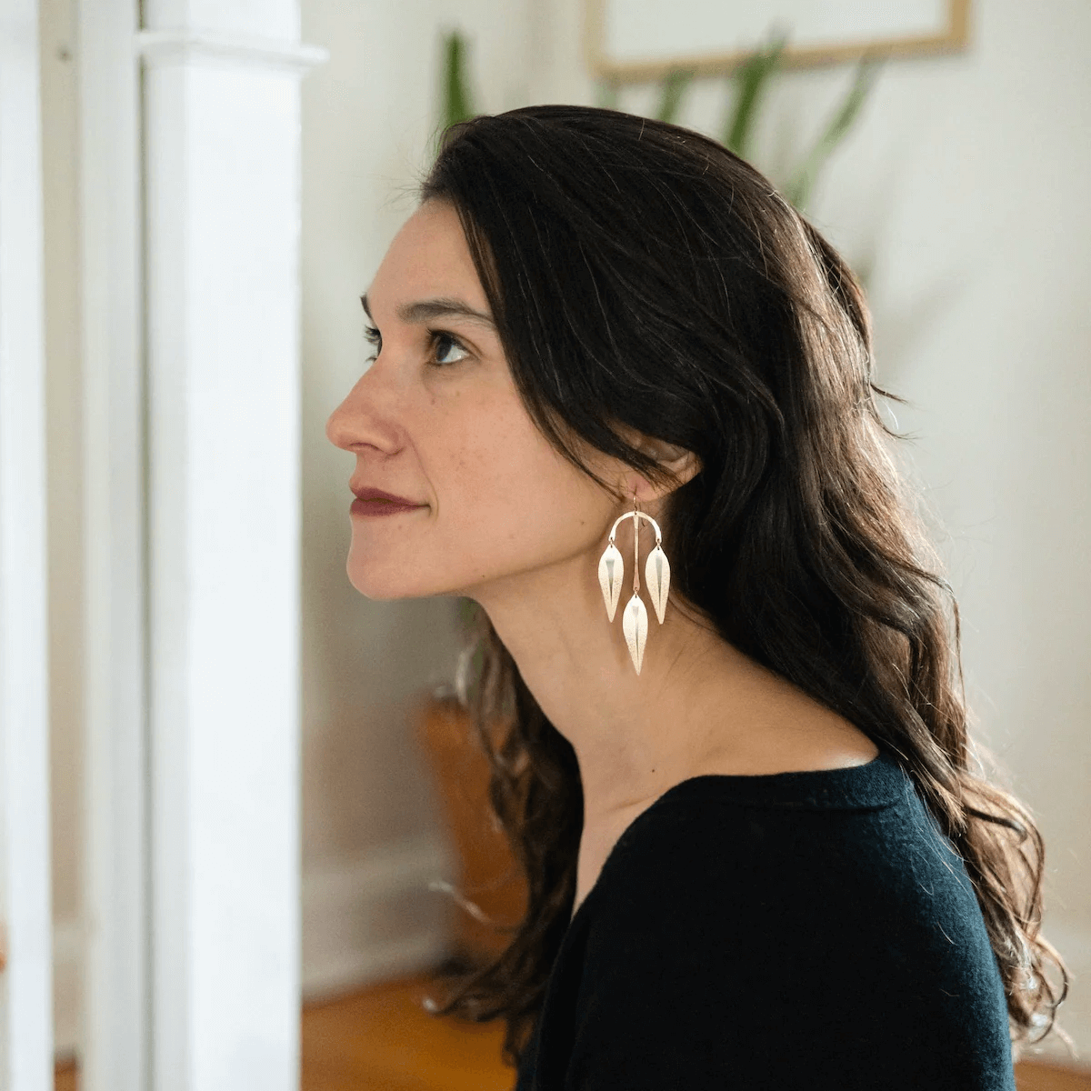 Small Willow Earrings at PINCH